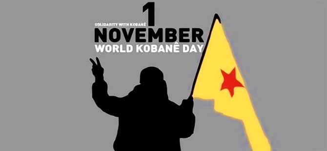 1 Kasım’da 5 kıtada Dünya Kobani Günü kutlanacak