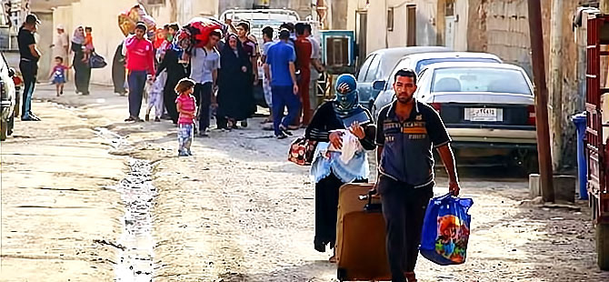 Anbar halkına 'evlerinizi terk edin' çağrısı