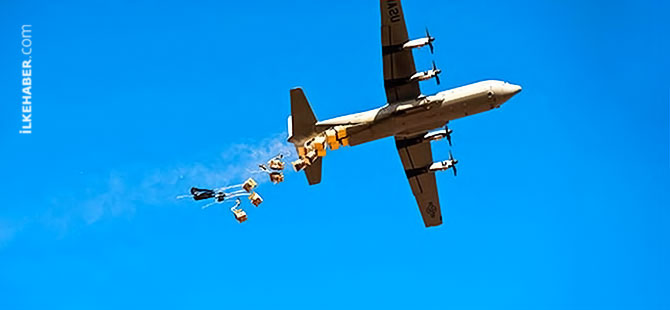 "Rusya ve İran, YPG'ye havadan silah indirdi" iddiası