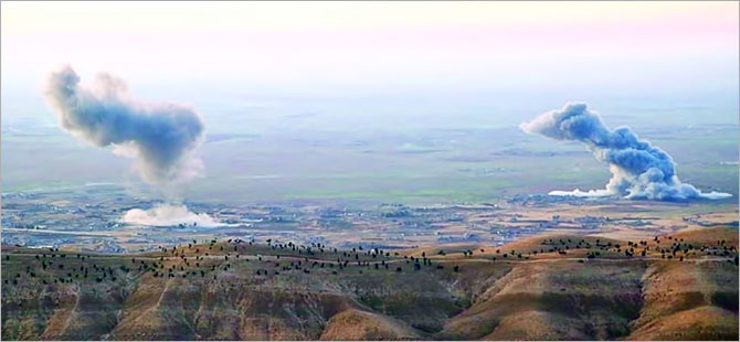 Peşmerge Sincar'ın merkezine girdi