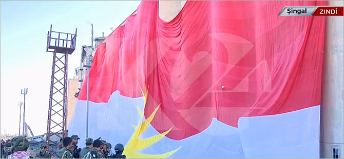 Ve Şengal Peşmerge tarafından kurtarıldı