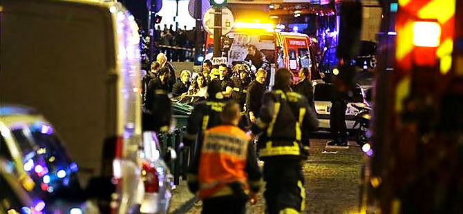Paris'te eş zamanlı saldırılar: En az 140 ölü