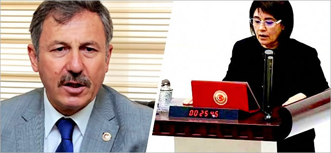 AKP'li Özdağ'dan Leyla Zana'ya: 'Zaten affedersin ilkokul mezunu bir kadın'