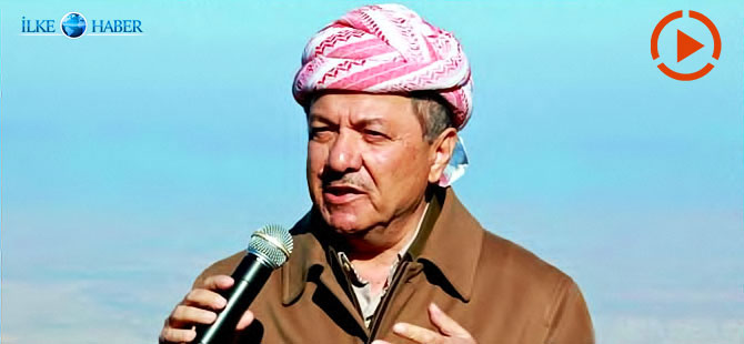Mesud Barzani’ye büyük sevgi gösterisi