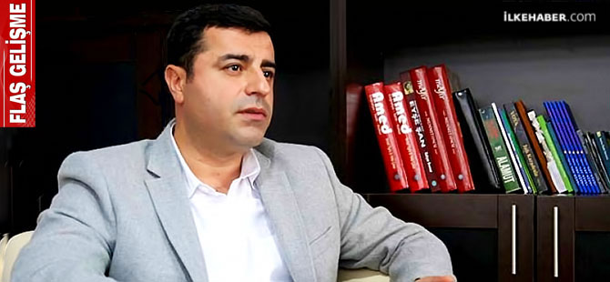 Demirtaş'a suikast girişimi
