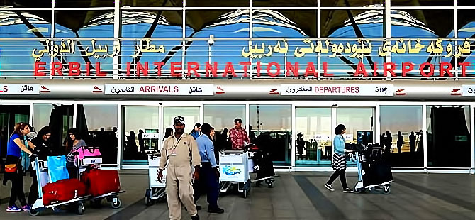 Federal Kürdistan'da tüm uçak seferleri 48 saatliğine durduruldu