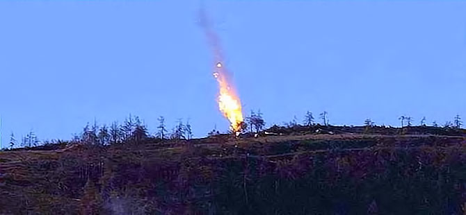 TSK'dan açıklama: '5 dakika içinde 10 kez uyarıldı'