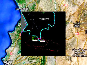Askeri kaynaklar ihlal haritası paylaştı