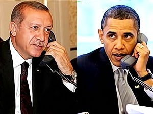 Erdoğan'dan Obama'ya 'Rusya' telefonu