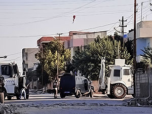 Mardin'in Derik ilçesinde sokağa çıkma yasağı