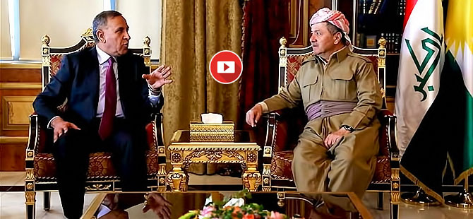 Barzani Irak Savunma Bakanı ile görüştü