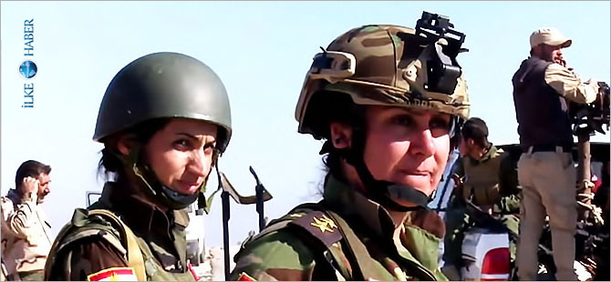 Kadın Özel Kuvvetler Şengal’de