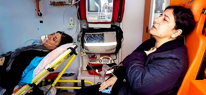 Derik’te HDP’li vekillere gaz bombalı müdahale