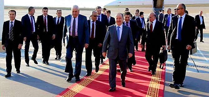 Barzani Kürdistan’a döndü