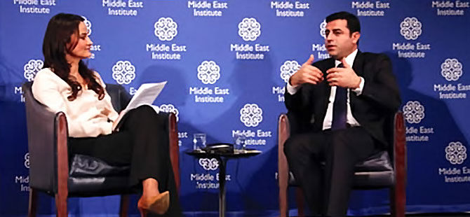 Demirtaş Washington'da konuştu
