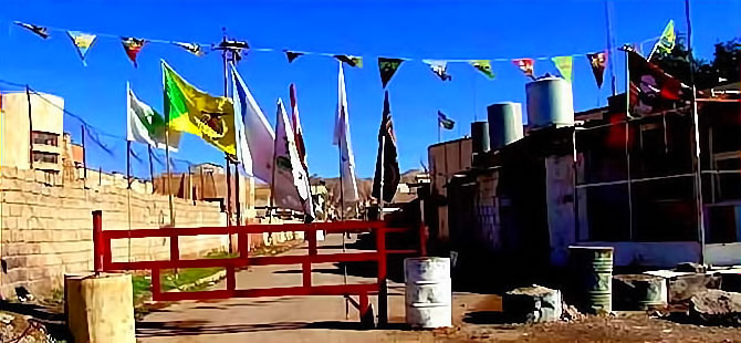 Tuzhurmatu duvarlarla ikiye bölündü