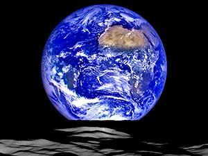NASA, Dünya’nın Ay’dan çekilmiş yeni fotoğrafını paylaştı