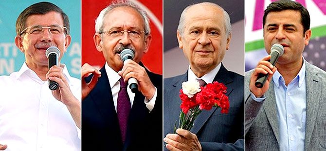 Davutoğlu, CHP, MHP ve HDP'den randevu istedi