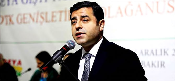 Demirtaş: ‘Yok edeceğim’ diyenlere hendek barikat çok değil