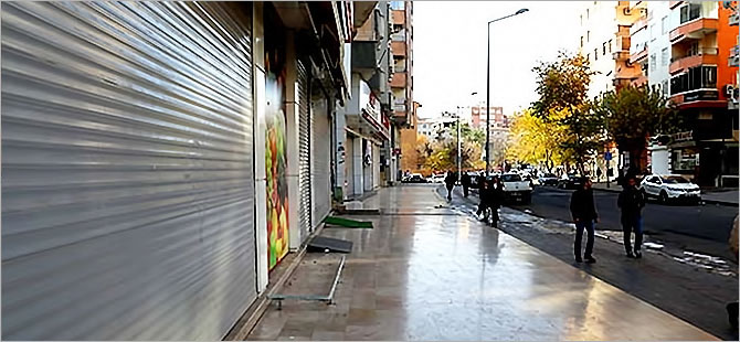 Diyarbakır’da bugün kepenkler açılmadı