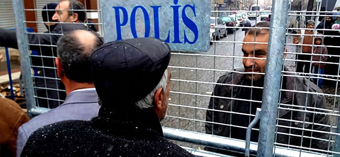 Diyarbakır kent merkezi yeni yıla da yasakla girdi