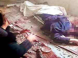 Sur'da bir eve patlayıcı isabet etti: Bir kadın hayatını kaybetti