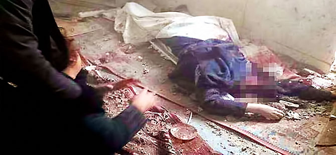 Sur'da bir eve patlayıcı isabet etti: Bir kadın hayatını kaybetti