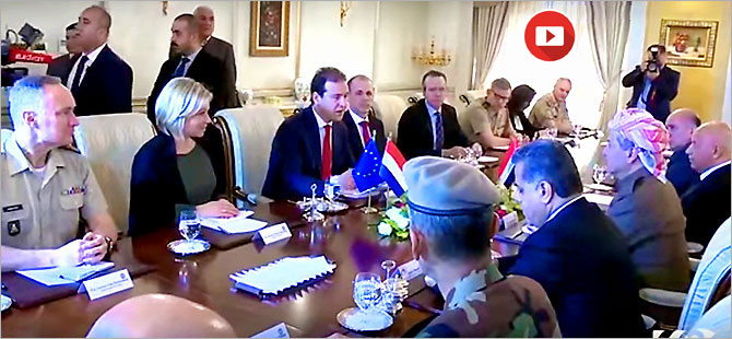 Barzani Hollanda Başbakan Yardımcısı ile görüştü