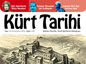 Kürt Tarihi Dergisi’nin 22. sayısı bayilerde
