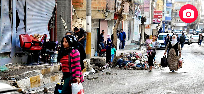 Silopi’den yıkım görüntüleri