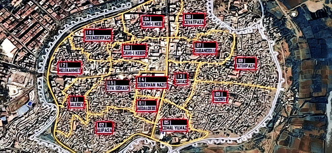 Sur’da 9 mahallede yasak kaldırıldı, 6 mahallede sürüyor