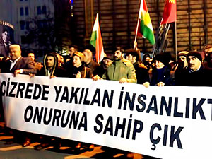 HDP'nin Cizre eylemine polis müdahalesi