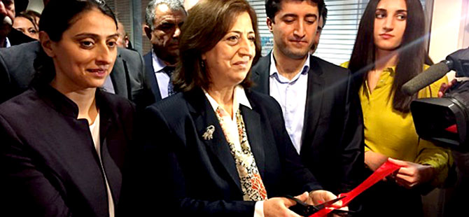 Rusya’da Rojava Temsilciliği açıldı