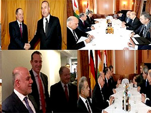 Barzani 1 günde 8 ülke heyetiyle görüştü