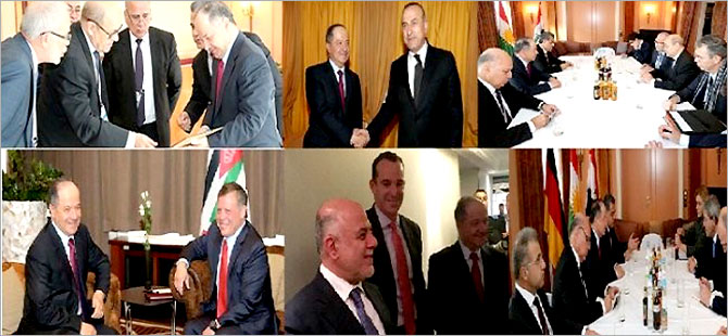 Barzani 1 günde 8 ülke heyetiyle görüştü