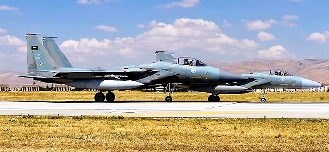 Ve 'Suudi jetleri Türkiye'de'
