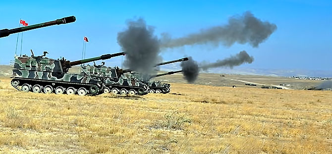 ‘Türkiye Suriye’deki Kürt mevzilerini ikinci kez vurdu’