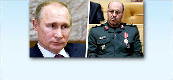 Putin, Moskova'da İran Savunma Bakanı ile görüştü