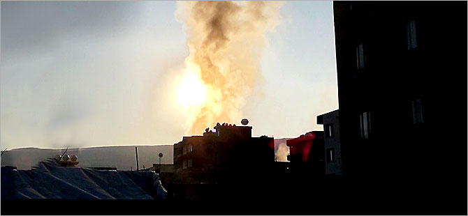 İdil'de sabaha kadar şiddetli çatışmalar yaşandı