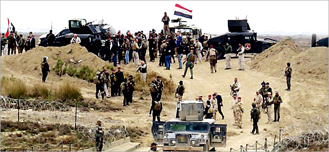 Irak ordusu Musul’a doğru harekete geçti