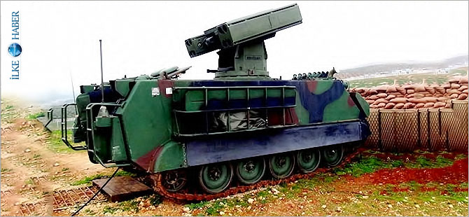 PYD'yi vuran füzeler yakından görüntülendi