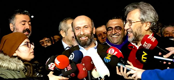 Can Dündar ve Erdem Gül tahliye edildi