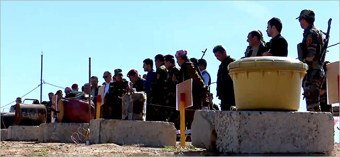 Peşmerge Cephede IŞİD sergisi açtı