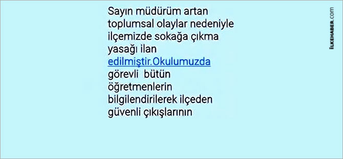 Nusaybin'de öğretmenlere ilçeden çıkış mesajı