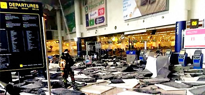 Brüksel Havaalanı'nda intihar saldırısı: 13 ölü 35 yaralı