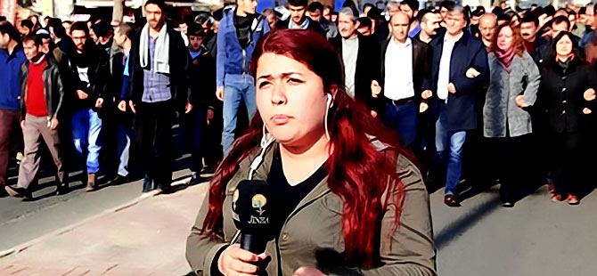 JINHA muhabiri Beritan Canözer tahliye edildi