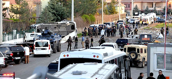 Diyarbakır’daki bombalı saldırıyı PKK üstlendi