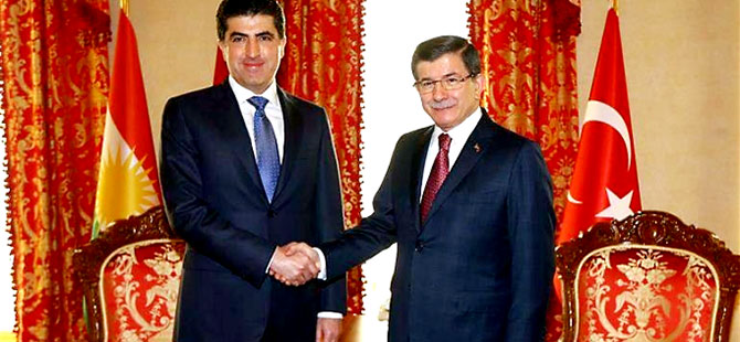 Neçirvan Barzani, Erdoğan ve Davutoğlu ile İstanbul'da görüştü