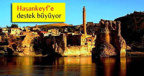 Yaşar Kemal'den Hasankeyf'e destek