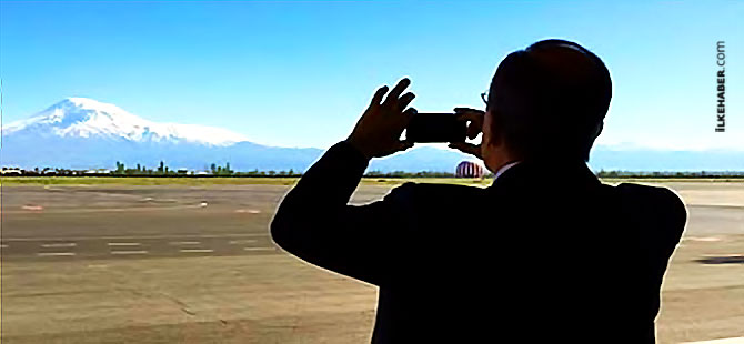 Lavrov Ağrı Dağı’nı böyle görüntüledi